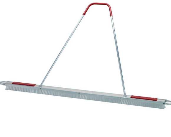 Tennisplatz Abziehbesen