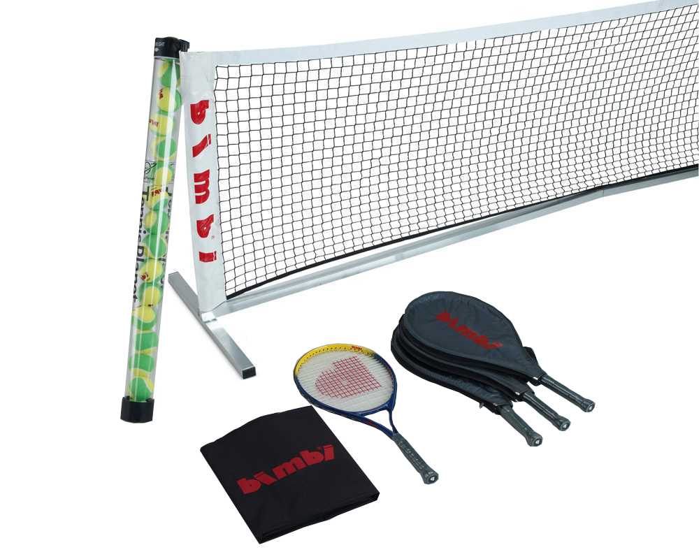 Mini Tennis Net Post System Bimbi Club Package II