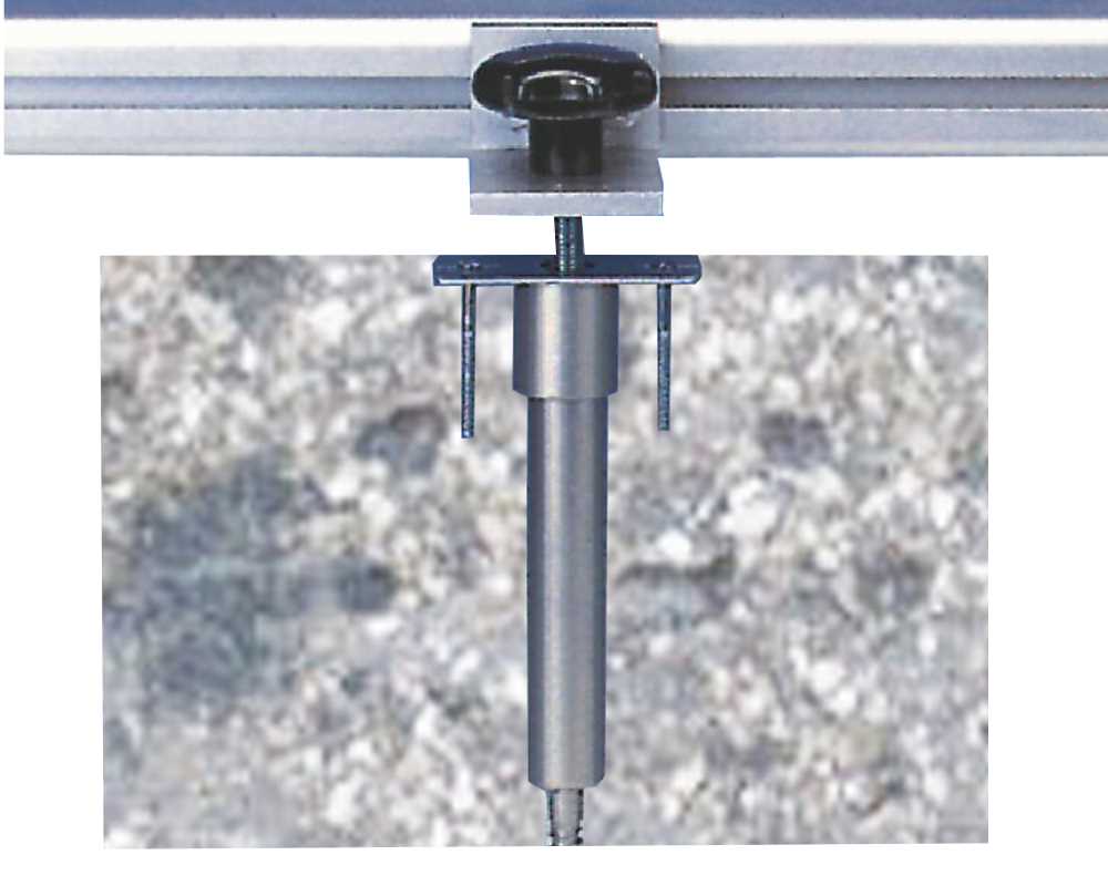 Ground anchor for outdoor installation