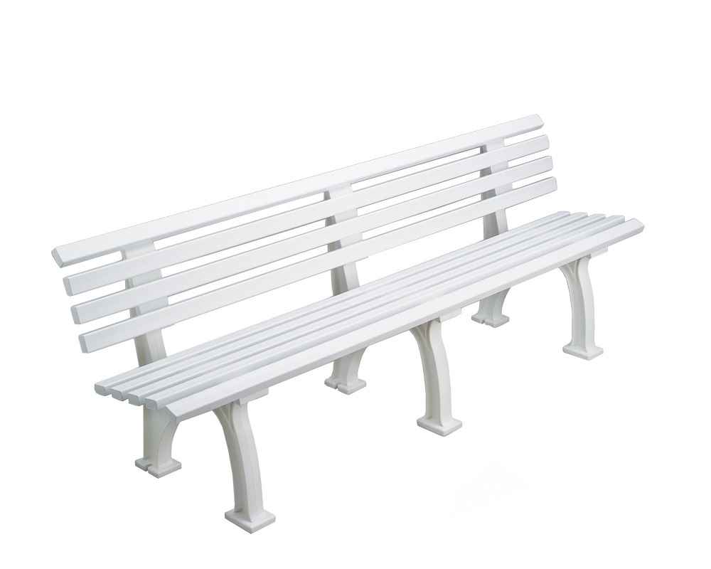 Tennis Court Bench Berlin 2.00 m white