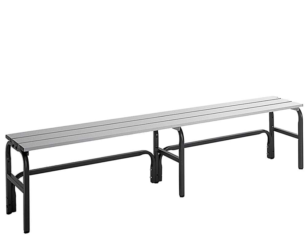 Changing bench  without backrest Seat Aluminium
