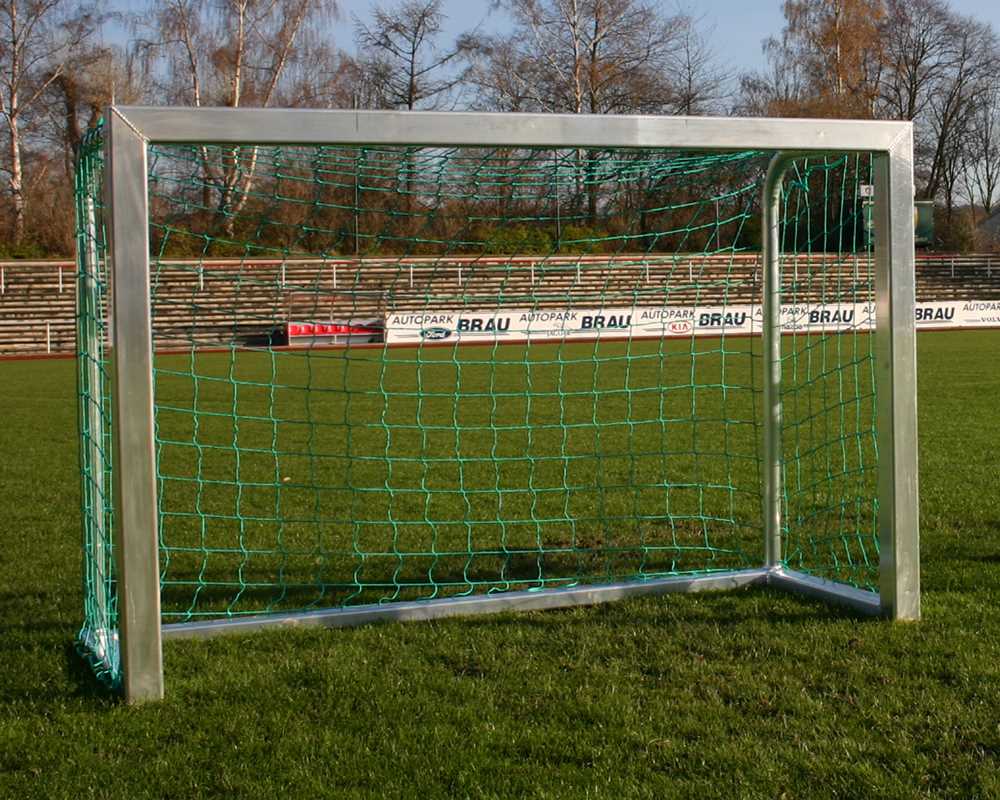 Mini Soccer Goal 180x120 cm Aluminum Profile 80x80 mm Foldable Net Hoops