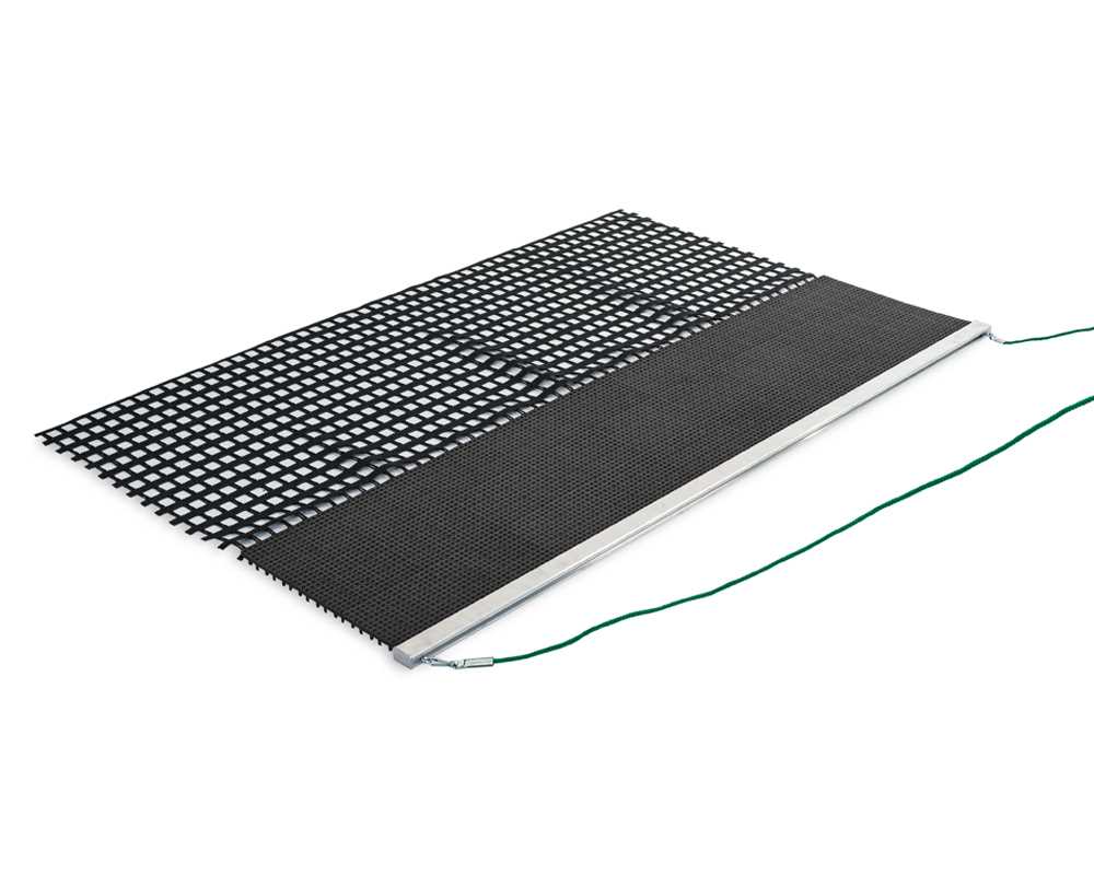 Tennis Court Combination Leveler with Hard PVC and Drag Net