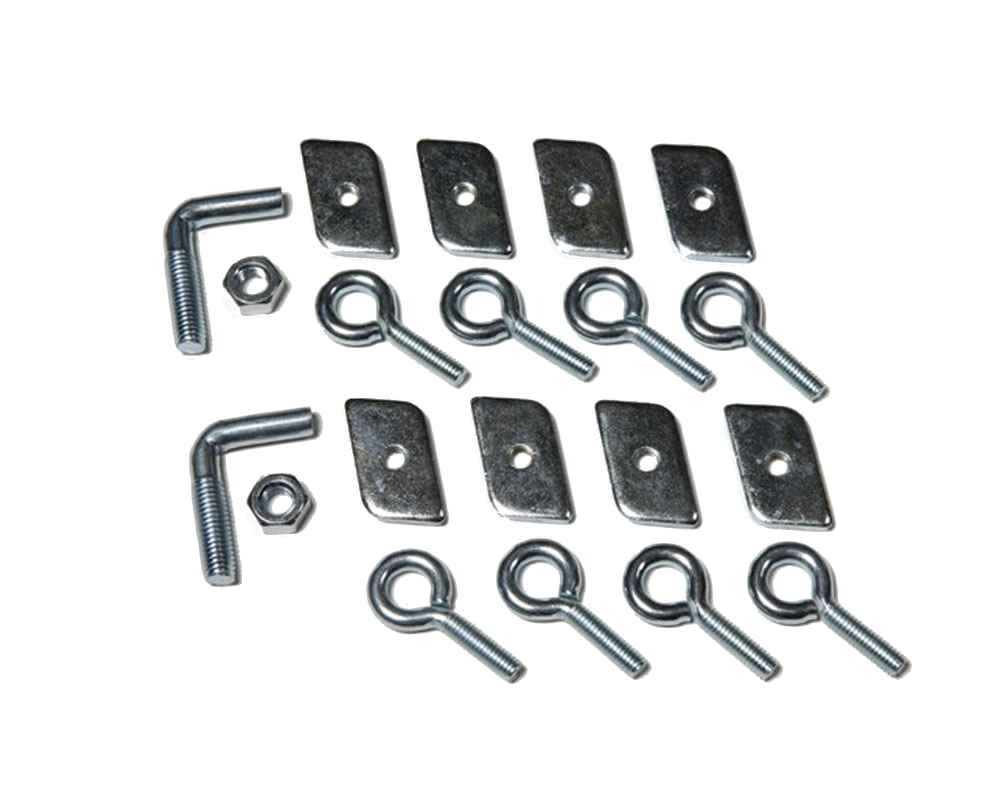 Schraubensatz für Tennisnetzpfosten