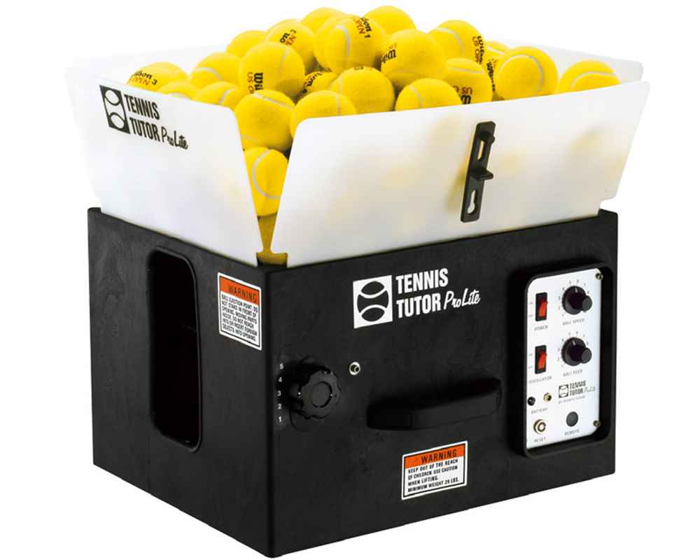 Tennis Ball Machine Tutor ProLite with Battery