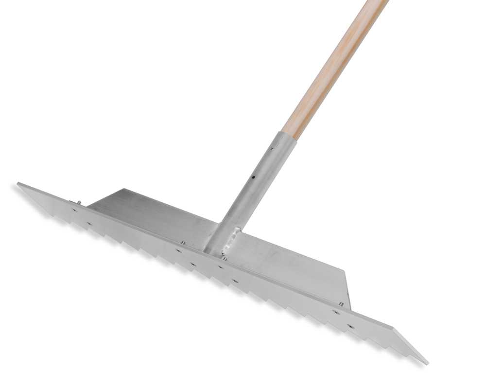 Aluminum Scraper 0.80 m wide