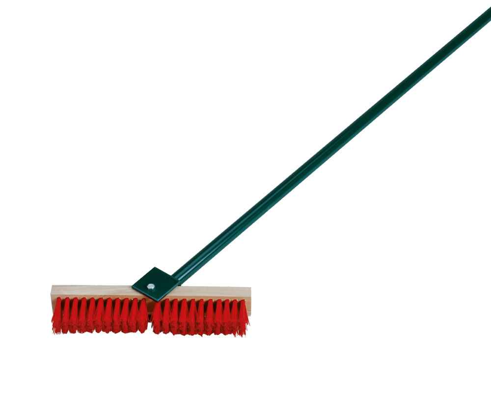 Tennis Linienbesen Top mit Alu-Stiel Kunststoff Borsten