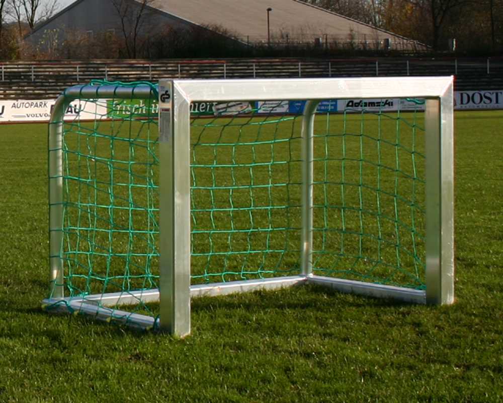 Mini Soccer Goal 120x80 cm Aluminum Profile 80x80 mm Foldable Net Hoops