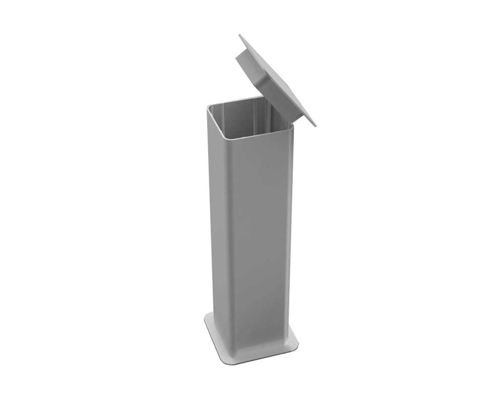 Ground Sleeve for Junior Soccer Goals Square Profile 80x80mm