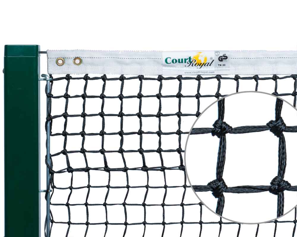 Tennisnetz Court Royal TN20 schwarz