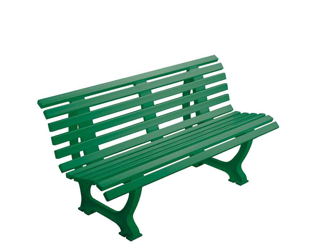 Tennis Court Bench Helgoland 1.50 m green