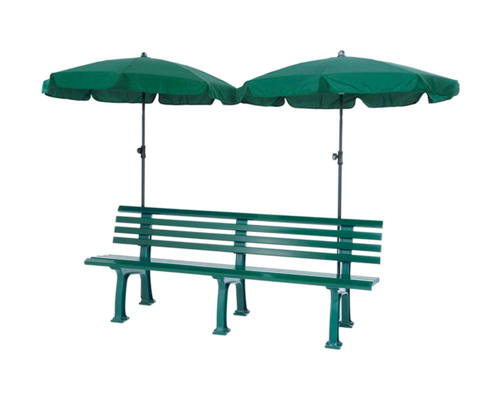 Umbrella for Tennis Court Benches