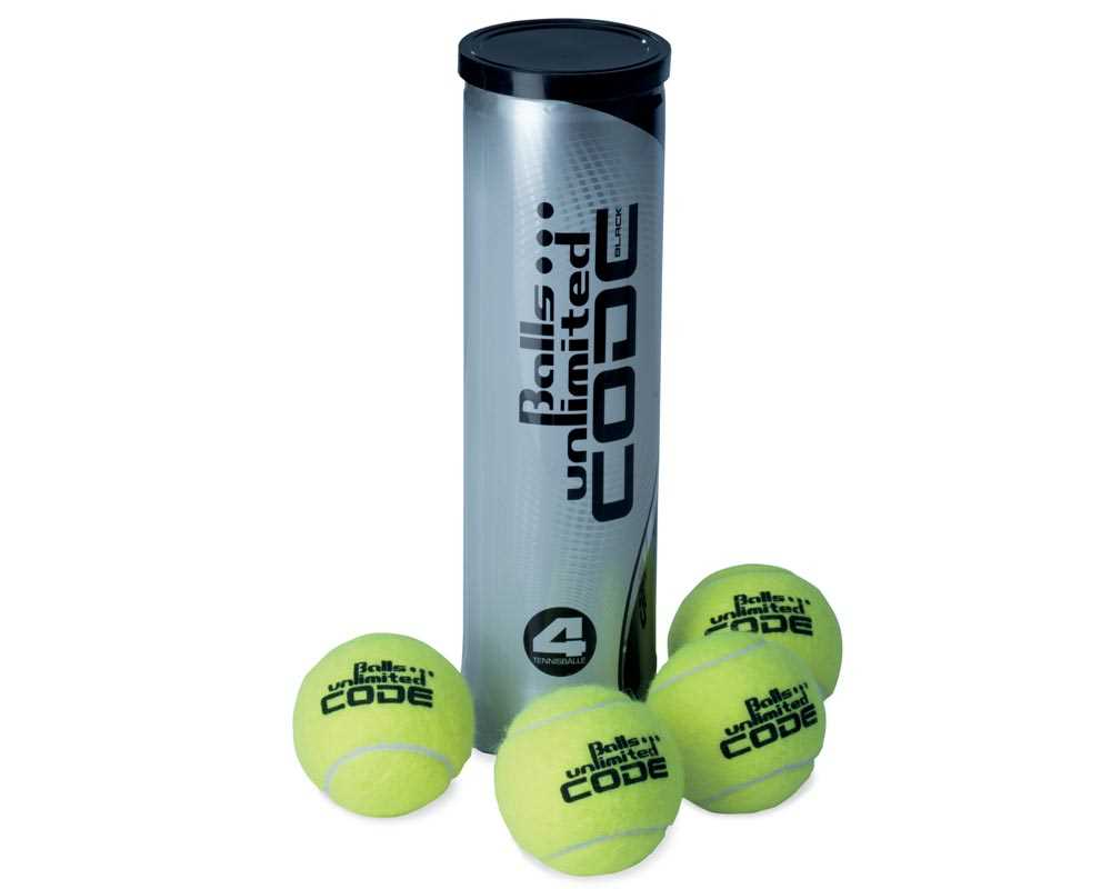 Tennis Balls Unlimited Code Black
