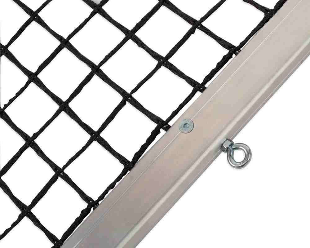 Tennis Schleppnetz PVC doppelt mit Alu Zugschiene