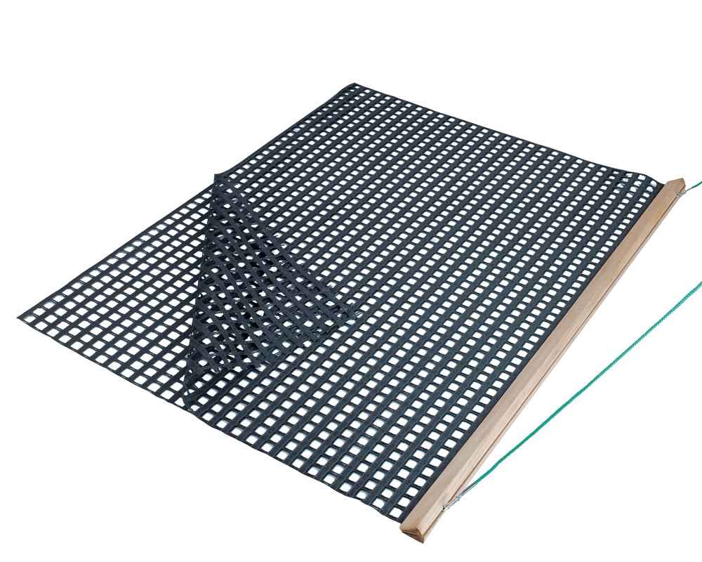 Tennis Court Drag Net Special Double with Wooden Rail