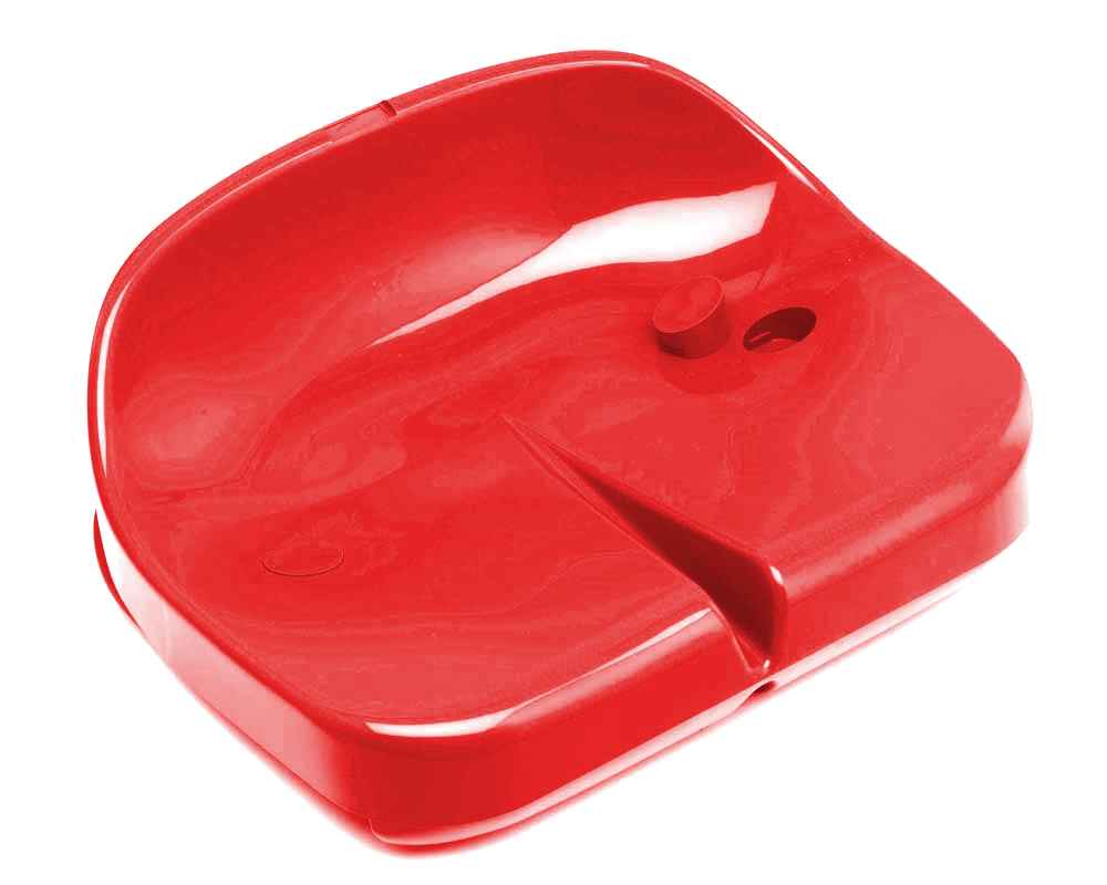 Sports Stadium Shell Seats Compact red RAL 3002